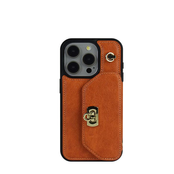 Crossbody lanyard phone case